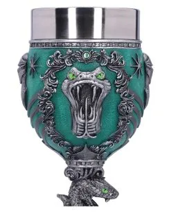Harry Potter Slytherin Weinkelch 14 Harry Potter Slytherin Weinkelch -Outlet-Horror-Shop harry potter slytherin weinkelch harry potter slytherin goblet harry potter merchandise 51146 06