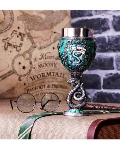 Harry Potter Slytherin Weinkelch 15 Harry Potter Slytherin Weinkelch -Outlet-Horror-Shop harry potter slytherin weinkelch harry potter slytherin goblet harry potter merchandise 51146 07