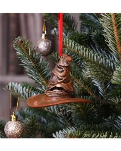 Harry Potter Sprechender Hut Weihnachtskugel 13 Harry Potter Sprechender Hut Weihnachtskugel -Outlet-Horror-Shop harry potter sprechender hut weihnachtskugel harry potter sorting hat hanging ornament 51088 06