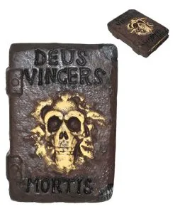 Hexenbuch Mit Totenkopf 5 Hexenbuch Mit Totenkopf -Outlet-Horror-Shop hexenbuch mit totenkopf zauberbuch mit totenkopf book of magic with skull halloween deko 39322 01