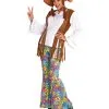 Hippie Frauen Kostüm Mit Zöpfen Gr. M 1 Hippie Frauen Kostüm Mit Zöpfen Gr. M -Outlet-Horror-Shop hippie kostuem mit hose und weste flower power kostuem faschingskostueme kaufen 15897 1 e33c1755ea