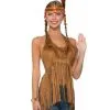 Hippie & Western Oberteil Mit Fransen 1 Hippie & Western Oberteil Mit Fransen -Outlet-Horror-Shop hippie und western oberteil mit fransen hippie and western top with fringes 38887 02