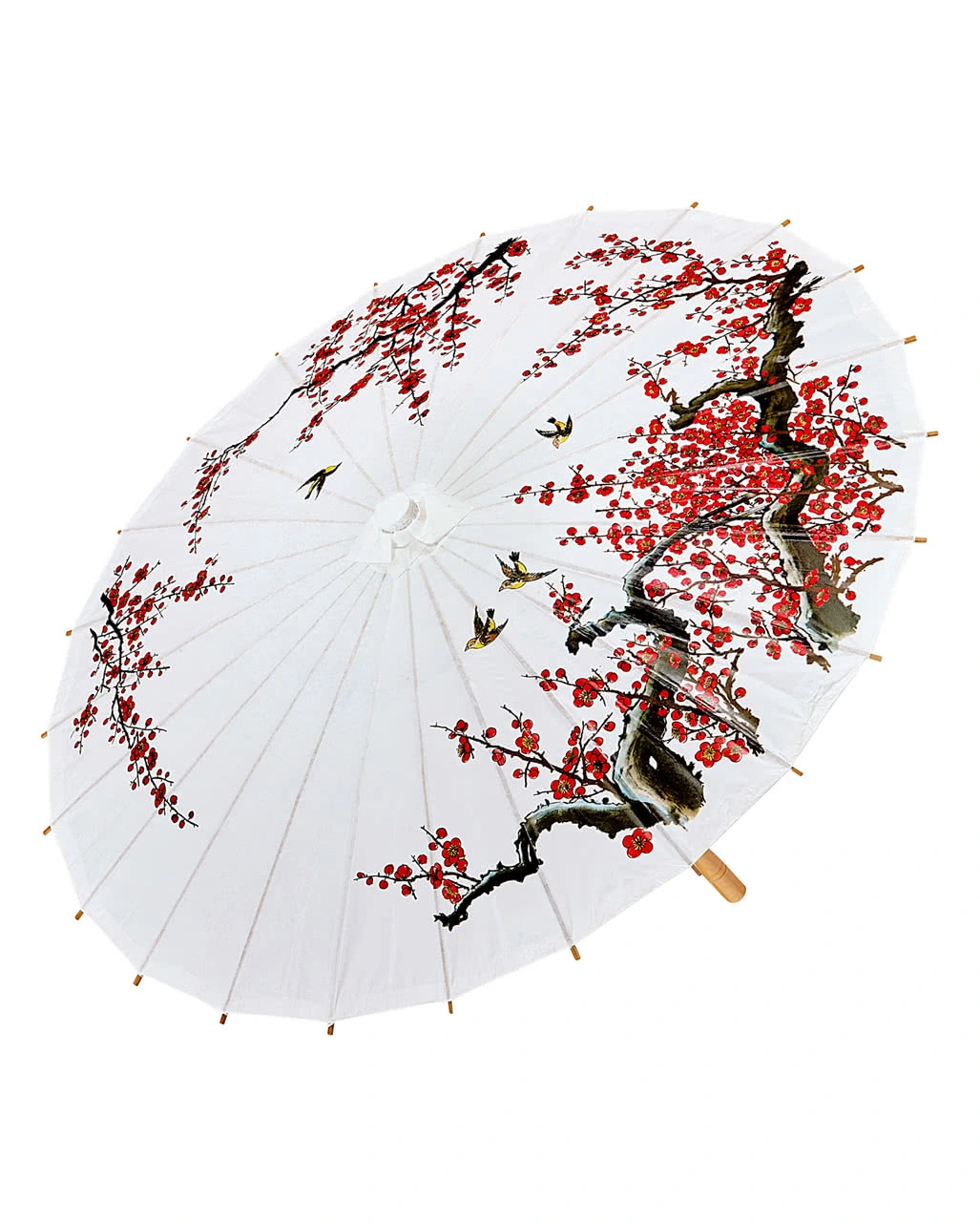 Asiatischer Reispapier Sonnenschirm – Bild 3