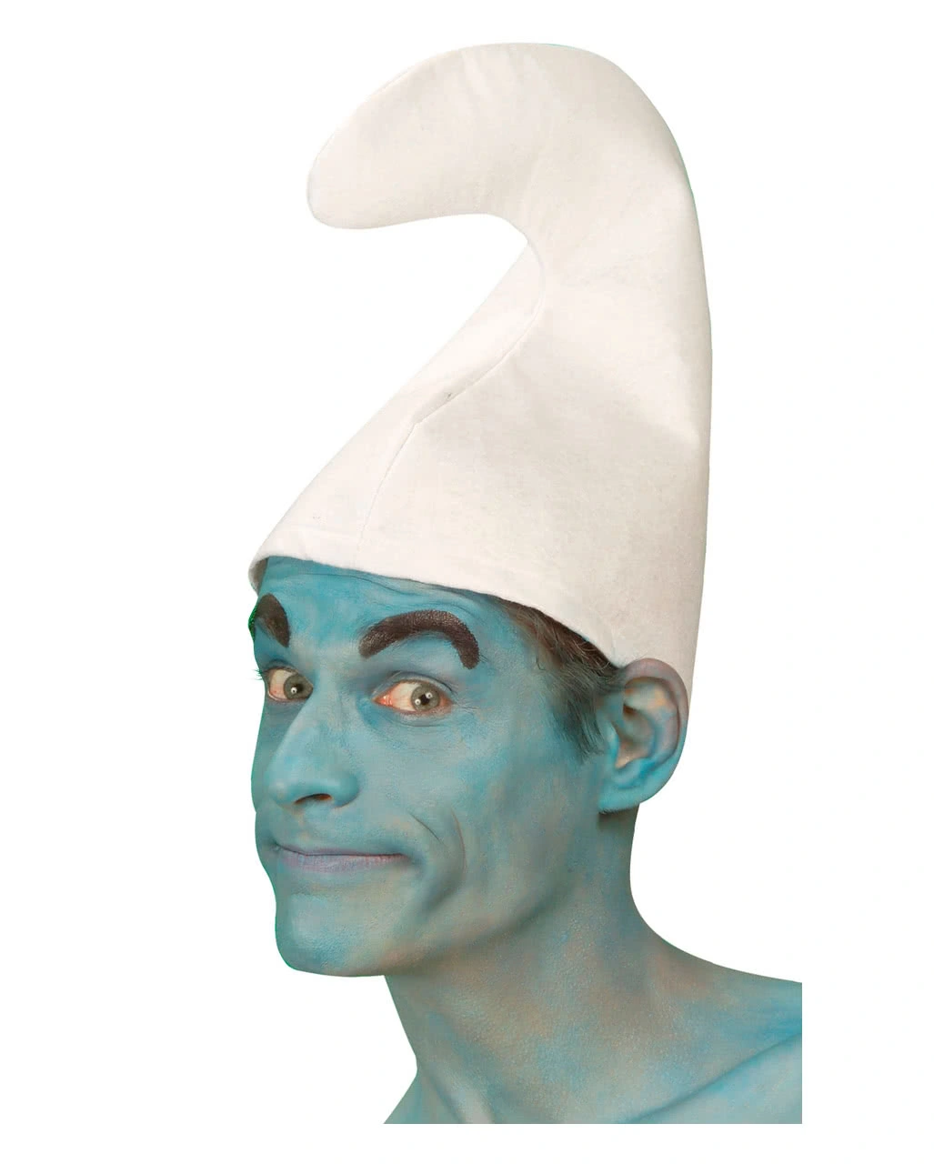 Schlumpfige Wichtelmann Mütze Weiß 3 Schlumpfige Wichtelmann Mütze Weiß