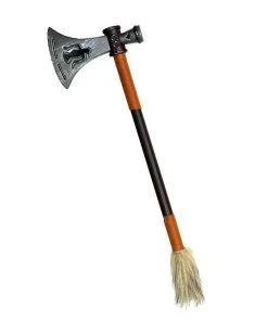 Indianer Tomahawk 5 Indianer Tomahawk -Outlet-Horror-Shop indianer tomahawk native american tomahawk spielzeugwaffe kostuemzubehoer toy weapon 21240 02