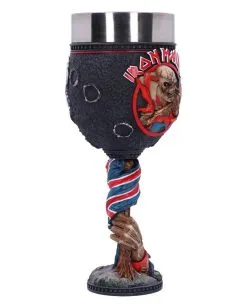 Iron Maiden The Trooper Kelch 19,5cm -Outlet-Horror-Shop iron maide the trooper kelch iron maiden the trooper goblet iron maiden merchandise 52693 04