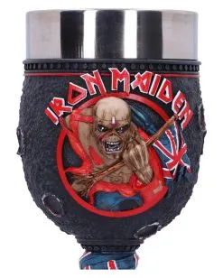 Iron Maiden The Trooper Kelch 19,5cm -Outlet-Horror-Shop iron maide the trooper kelch iron maiden the trooper goblet iron maiden merchandise 52693 05