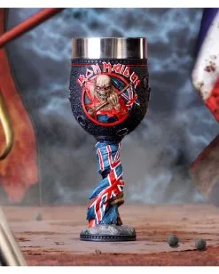 Iron Maiden The Trooper Kelch 19,5cm -Outlet-Horror-Shop iron maide the trooper kelch iron maiden the trooper goblet iron maiden merchandise 52693 07