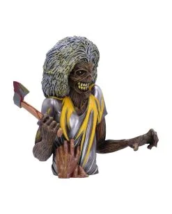 Iron Maiden "Killers" Aufbewahrungsbüste -Outlet-Horror-Shop iron maiden killers aufbewahrungsbox iron maiden bust box band merch und gothic deko 52503 5