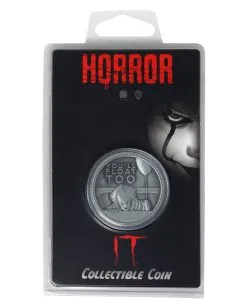 IT Limited Edition Sammelmünze 8 IT Limited Edition Sammelmünze -Outlet-Horror-Shop it limited edition sammelmuenze it limited edition collectible coin pennywise sammelmuenze 54603 03