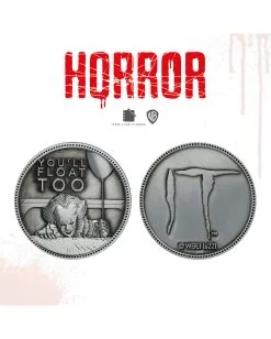 IT Limited Edition Sammelmünze 9 IT Limited Edition Sammelmünze -Outlet-Horror-Shop it limited edition sammelmuenze it limited edition collectible coin pennywise sammelmuenze 54603 04