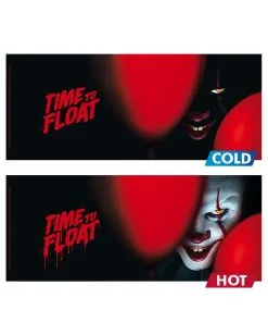 IT Time To Float Tasse Mit Thermo Effekt -Outlet-Horror-Shop it pennywise time to float tasse mit thermo effekt pennywise it heat changing mug pennywise geschenkartikel und merch 50438 3