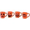 Jack O´Lantern Halloween Tasse 4er Set -Outlet-Horror-Shop jack o lantern halloween tasse 4er set jack o lantern halloween mug 4pc set kuerbis tischdeko 53018