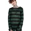 KILLSTAR Absinthe Strickpullover 2 KILLSTAR Absinthe Strickpullover -Outlet-Horror-Shop killstar absinthe strickpullover sweater soft knit gothic sweater gothic fashion und zubehoer 51980 3