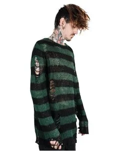 KILLSTAR Absinthe Strickpullover -Outlet-Horror-Shop killstar absinthe strickpullover sweater soft knit gothic sweater gothic fashion und zubehoer 51980 6