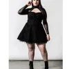 KILLSTAR Anabelle Party Kleid -Outlet-Horror-Shop killstar anabelle party kleid killstar anabelle party dress killstar gothic fashion 52185 01