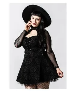 KILLSTAR Anabelle Party Kleid 5 KILLSTAR Anabelle Party Kleid -Outlet-Horror-Shop killstar anabelle party kleid killstar anabelle party dress killstar gothic fashion 52185 02