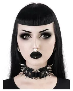 KILLSTAR Anastasia Choker 6 KILLSTAR Anastasia Choker -Outlet-Horror-Shop killstar anastasia choker gothic und alternative accessoires killstar gothic shop 52307
