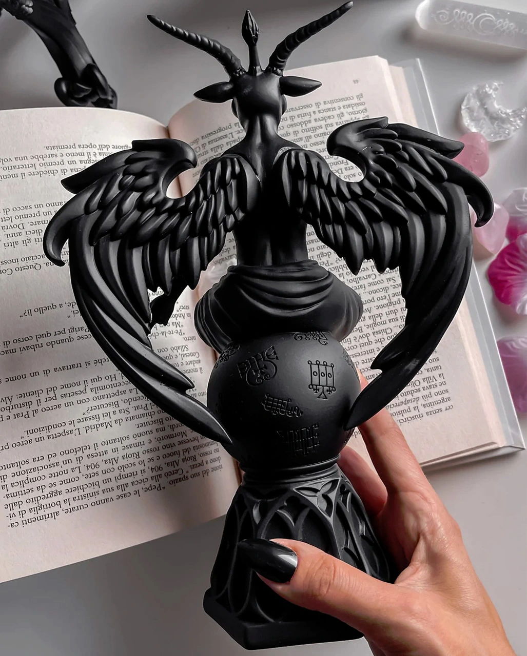KILLSTAR Baphomet Statuette 6 KILLSTAR Baphomet Statuette – Bild 4
