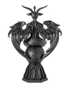 KILLSTAR Baphomet Statuette 7 KILLSTAR Baphomet Statuette -Outlet-Horror-Shop killstar baphomet resin statuette killstar dekoration gothic figur gothic dekoration gothic accessoires und geschenkartikel 540253