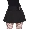KILLSTAR Bat Girl Minirock 1 KILLSTAR Bat Girl Minirock -Outlet-Horror-Shop killstar bat girl minirock fledermaus girl minirock killstar bat girl mini skirt gothic mode 51399 01