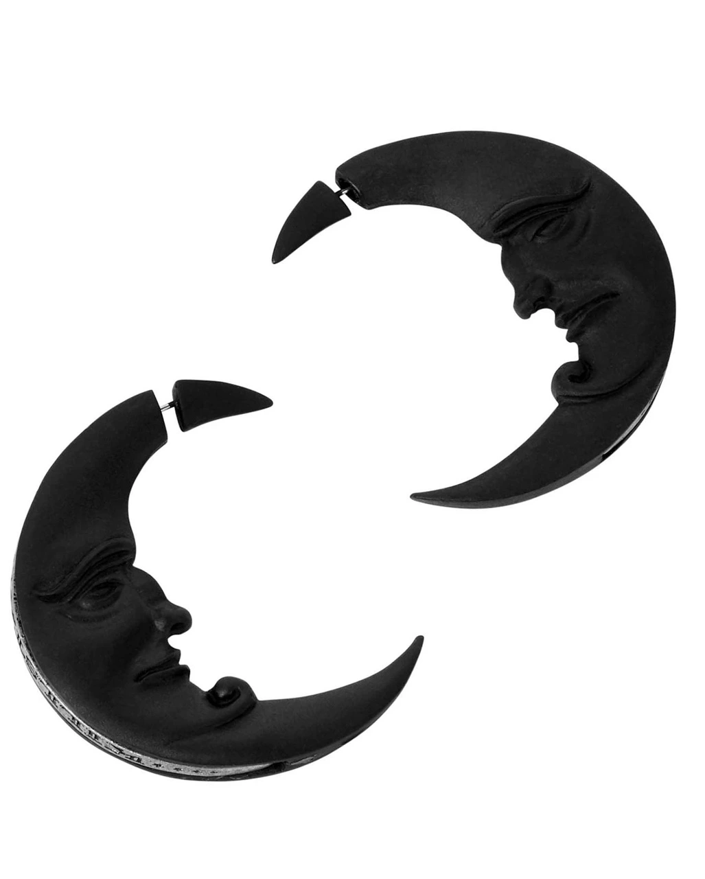 KILLSTAR Black Crescent Moon Ohrringe 3 KILLSTAR Black Crescent Moon Ohrringe