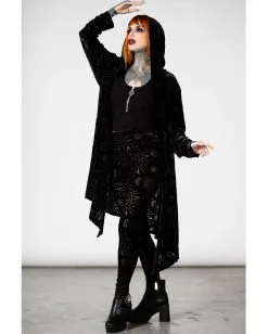KILLSTAR Brielle Burnout Leggings 10 KILLSTAR Brielle Burnout Leggings -Outlet-Horror-Shop killstar brielle burnout leggings gothic leggings gothic hose gothic kleidung 53334 3