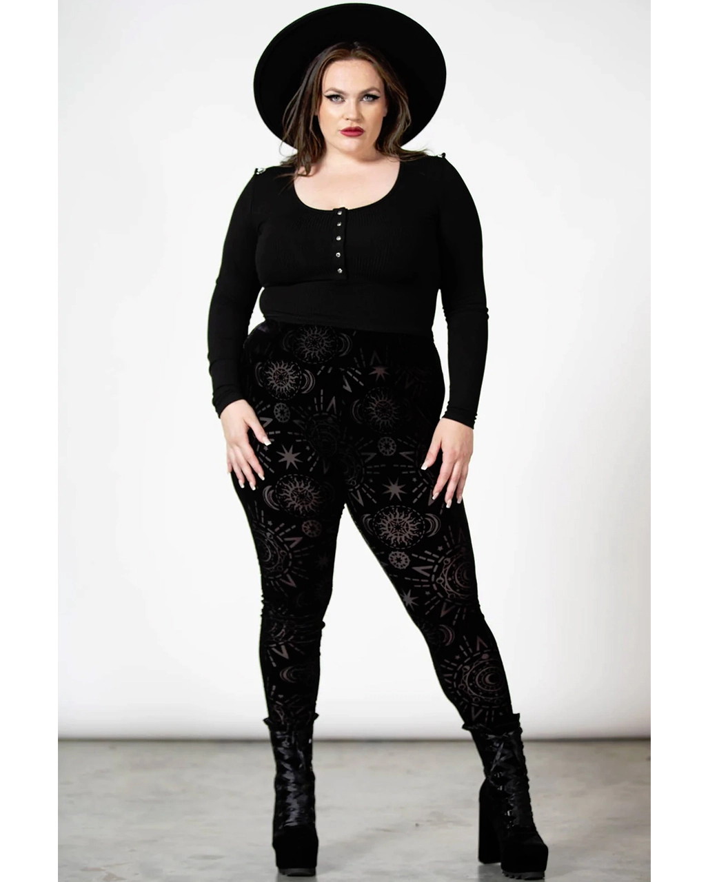 KILLSTAR Brielle Burnout Leggings 6 KILLSTAR Brielle Burnout Leggings – Bild 4