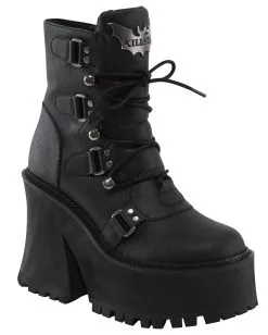 KILLSTAR Coffin Sleep Boots 7 KILLSTAR Coffin Sleep Boots -Outlet-Horror-Shop killstar coffin sleep boots gothic stiefel killstar mode kaufen gothic fashion kaufen 51916 03