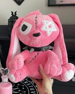 KILLSTAR Cookie Chaos Plüschtier 7 KILLSTAR Cookie Chaos Plüschtier -Outlet-Horror-Shop killstar cookie chaos plush toy killstar kreeptures killstar gothick kuscheltier gothic accessoires und geschenkartikel 52769
