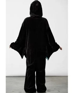 KILLSTAR Cthulhu Onesie Mit Kapuze 11 KILLSTAR Cthulhu Onesie Mit Kapuze -Outlet-Horror-Shop killstar cthulhu onesie mit kapuze killstar krake jumpsuit gothic cthulhu overall gothic mode homeware 52486 3