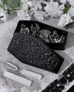 KILLSTAR Daemon Sarg Schmuck Schatulle -Outlet-Horror-Shop killstar daemon sarg schmuck schatulle killstar daemon coffin box gothic geschenke und wohnen 52231 3