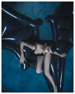 KILLSTAR Dark Waters XL Luftmatratze 9 KILLSTAR Dark Waters XL Luftmatratze -Outlet-Horror-Shop killstar dark waters xl luftmatratze killstar pool float gothic geschenke und wohnaccessoires 50765