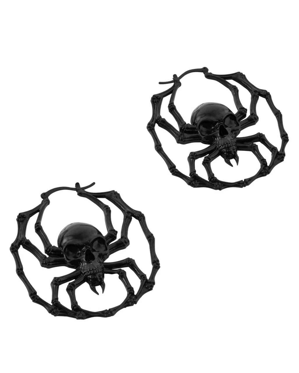 KILLSTAR Deadly Spider Hoop Ohrringe 4 KILLSTAR Deadly Spider Hoop Ohrringe – Bild 2