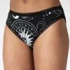 KILLSTAR Eclipse Lace Panty -Outlet-Horror-Shop killstar eclipse lace panty killstar lingerie killstar waesche gothic bralet gothic accessoires und geschenkartikel killstar eclipse lace panty 53520 1