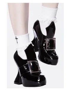 KILLSTAR Feeling Wicked Pumps 6 KILLSTAR Feeling Wicked Pumps -Outlet-Horror-Shop killstar feeling wicked pumps gothic schuhe gothic pumps hexenschuhe 52094 03