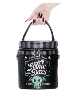 KILLSTAR Goth Dazs Handtasche -Outlet-Horror-Shop killstar goth dazs handtasche killstar goth dazs handbag gothic handtasche kaufen 51896 02