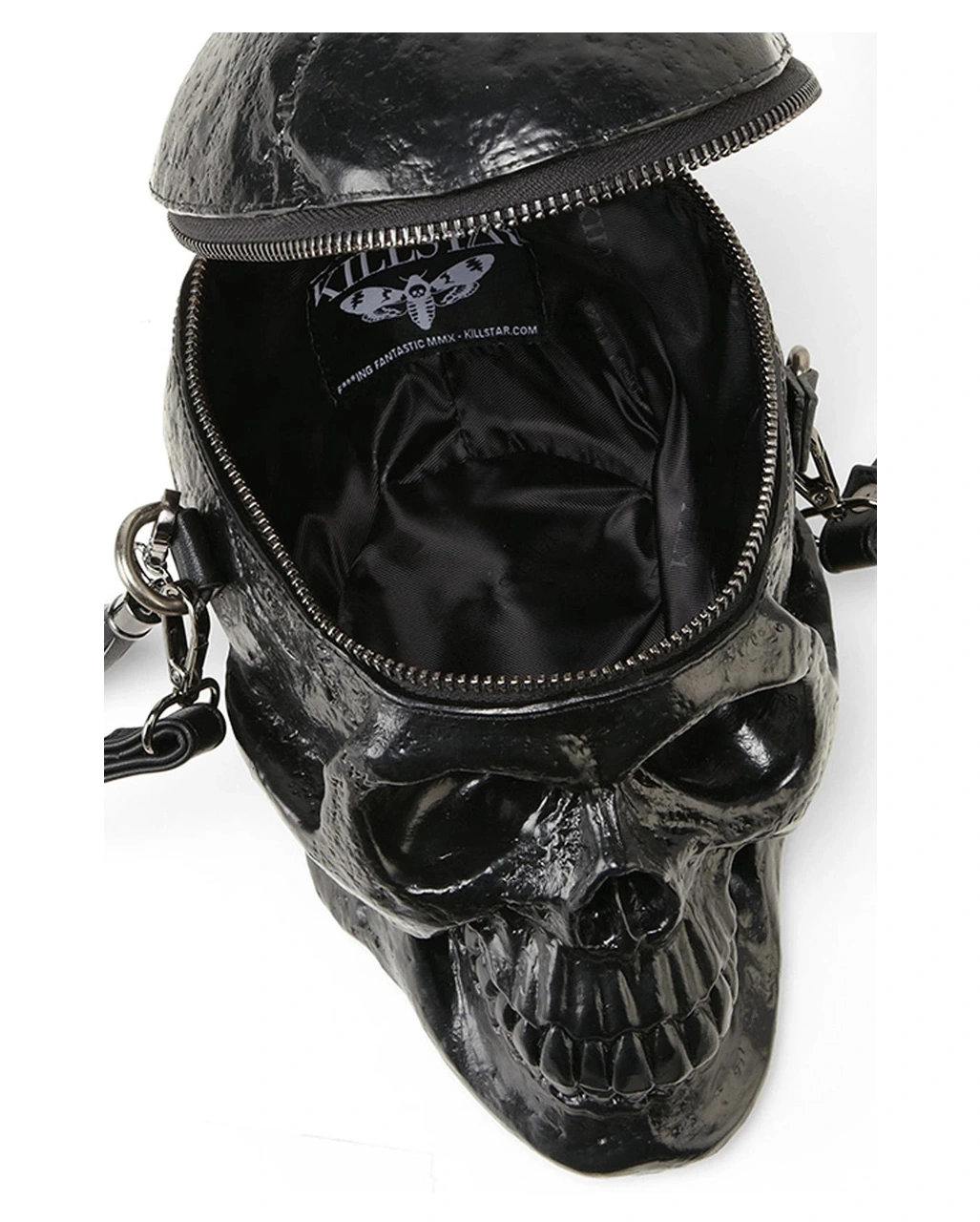 KILLSTAR Grave Digger Totenkopf Handtasche 7 KILLSTAR Grave Digger Totenkopf Handtasche – Bild 5