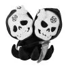 KILLSTAR Grim Reaper Double Death Plüschtier -Outlet-Horror-Shop killstar grim reaper double death pluesch tier killstar kreepture gothic spielzeug gothic accessoires und dekoration killstar grim reaper double death plush toy 52932