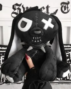 KILLSTAR Hex Hopper Plüschtier -Outlet-Horror-Shop killstar hex hopper pluesch tier killstar kreeptures killstar gothic kuscheltier gothic accessoires und geschenkartikel 52767 1