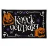 KILLSTAR Knock If You Dare Türmatte 1 KILLSTAR Knock If You Dare Türmatte -Outlet-Horror-Shop killstar knock if you dare tuermatte killstar homeware killstar dekoration gothic tuermatte gothic fussmatte gothic accessoires und geschenkideen 53816 1
