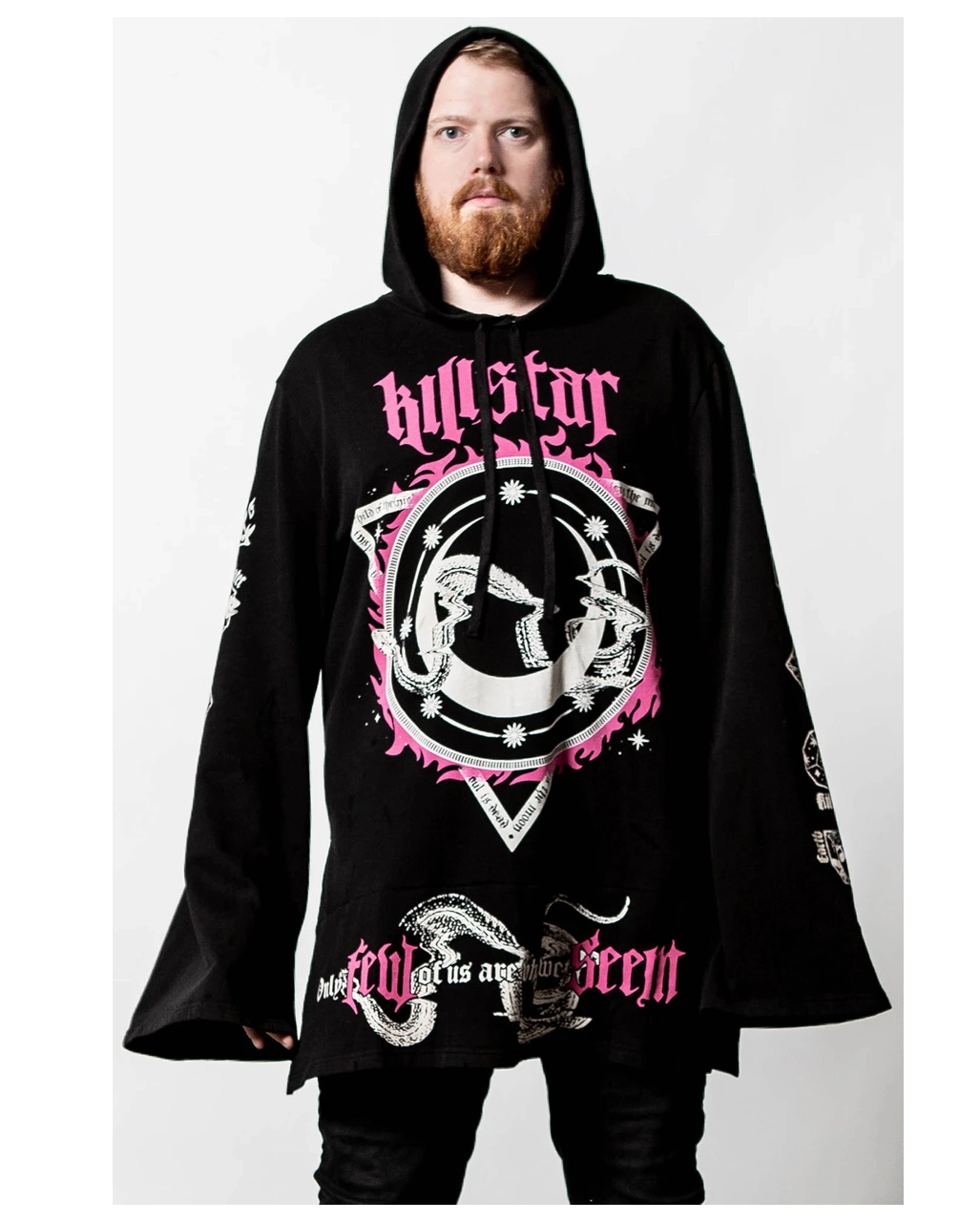 KILLSTAR Meditate Longline Hoodie 3 KILLSTAR Meditate Longline Hoodie
