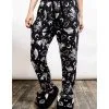 KILLSTAR Moonbow Lounge Hose -Outlet-Horror-Shop killstar moonbow lounge hose killstar moonbow lounge pants gothic mode 51713 01