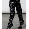 KILLSTAR Purr OFF Overknee Socks 1 KILLSTAR Purr OFF Overknee Socks -Outlet-Horror-Shop killstar purr off overknee struempfe killstar purr off overknee socks gothic mode gothic fashion 52114 01