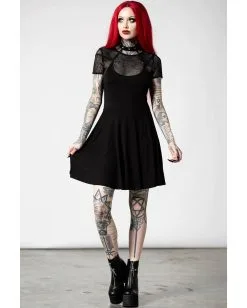 KILLSTAR Rotten Luck Skater Kleid 8 KILLSTAR Rotten Luck Skater Kleid -Outlet-Horror-Shop killstar rotten luck skater kleid killstar rotten luck skater dress gothic fashion gohtic kleider und roecke gotik mode 52290 2