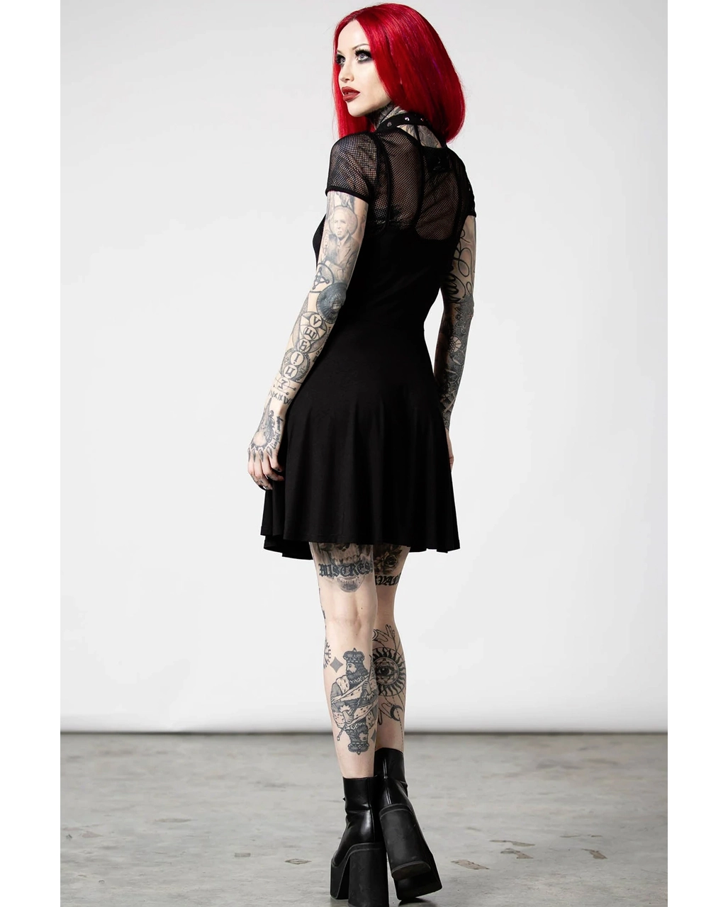KILLSTAR Rotten Luck Skater Kleid 5 KILLSTAR Rotten Luck Skater Kleid – Bild 3