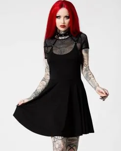 KILLSTAR Rotten Luck Skater Kleid 10 KILLSTAR Rotten Luck Skater Kleid -Outlet-Horror-Shop killstar rotten luck skater kleid killstar rotten luck skater dress gothic fashion gohtic kleider und roecke gotik mode 52290 5
