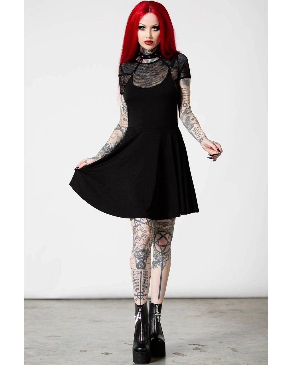 KILLSTAR Rotten Luck Skater Kleid 3 KILLSTAR Rotten Luck Skater Kleid
