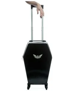 KILLSTAR Sarg Reisekoffer 10 KILLSTAR Sarg Reisekoffer -Outlet-Horror-Shop killstar sarg reisekoffer casket carry case gothic und halloween koffer 52121 4