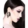 KILLSTAR Serpent Ohrringe -Outlet-Horror-Shop killstar serpent ohrringe schwarze schlangen ohrringe gothic ohrringe kostuemschmuck 50939 01